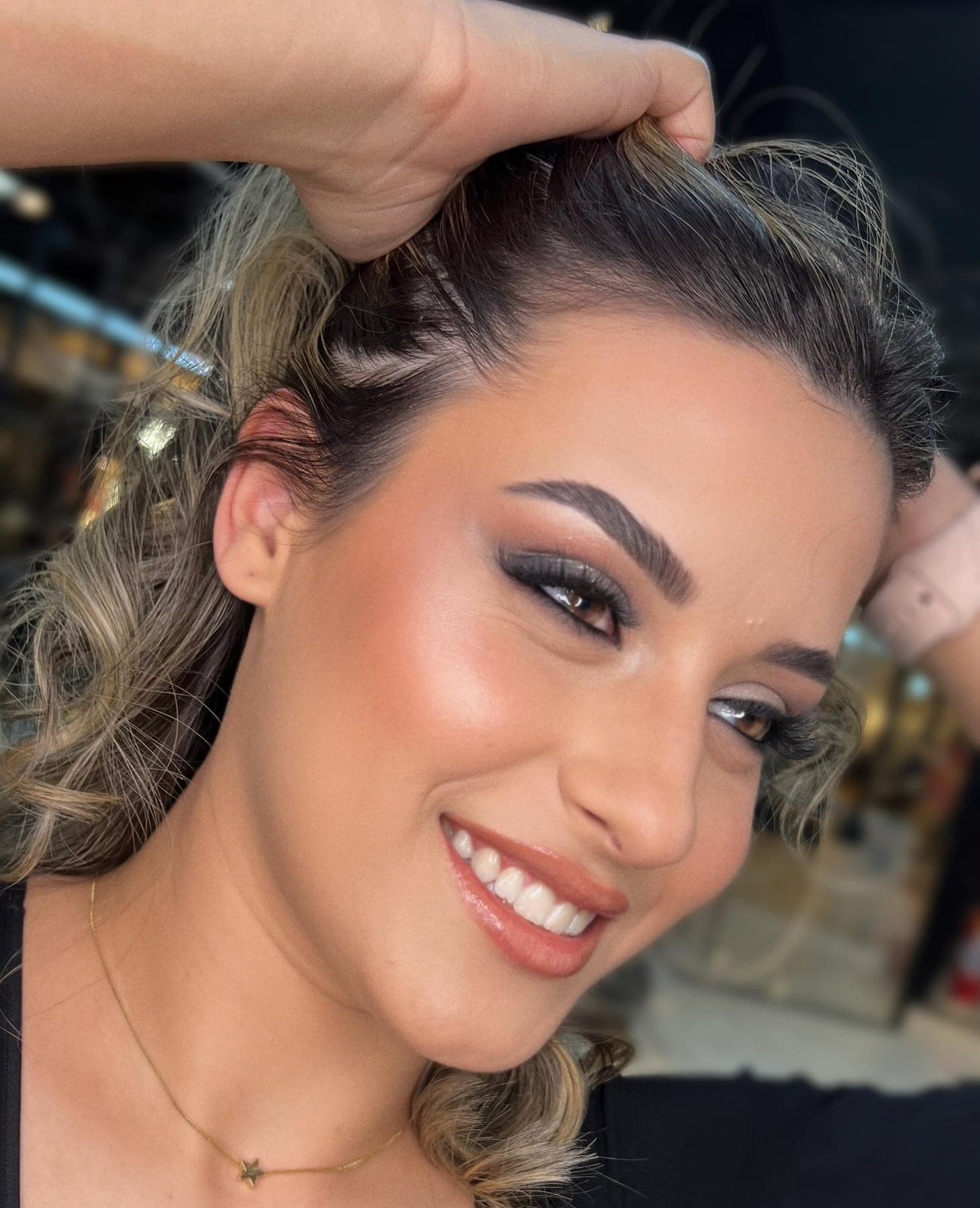 Produção e beleza Frank d’Ferran